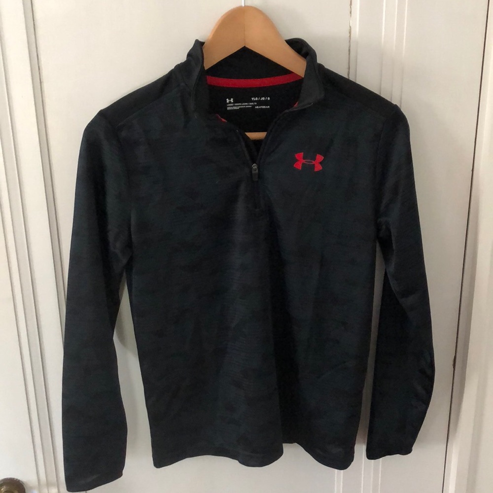 Under Armour Quarter Zip Youth Large